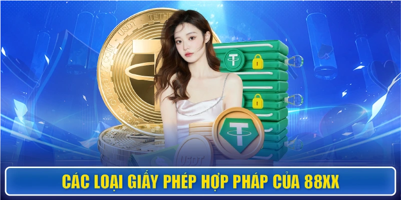 Các loại giấy phép hợp pháp của 88XX